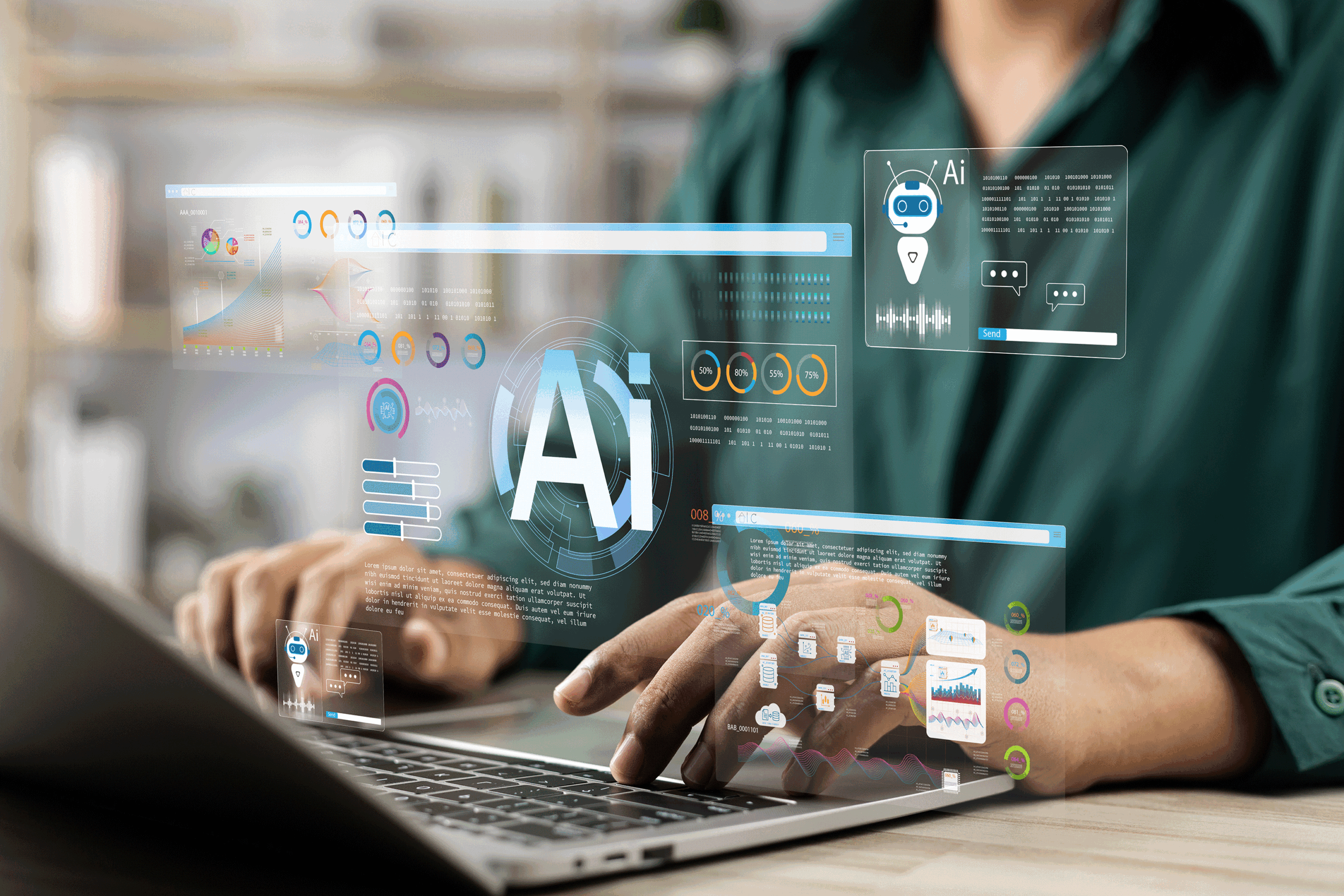 How does AI eliminate 7 common challenges in finance?